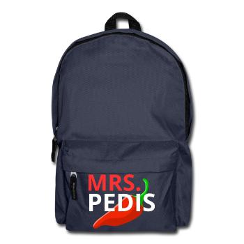 INDONET Mme Pedis - Sac à dos - bleu marine - Devant