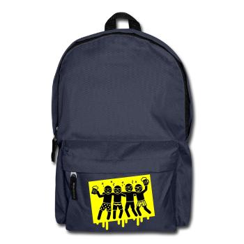Party Urlaub Strand Saufen - Rucksack - Navy - Vorne