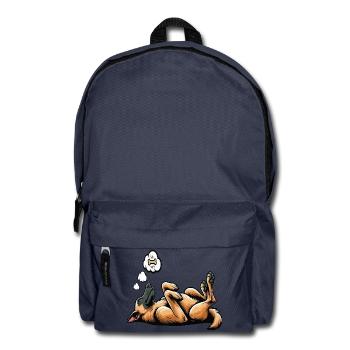 Malinois Belgian Shepherd Malinois Owner - Backpack - navy - Front