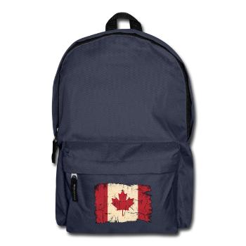 Drapeau canadien - Sac à dos - bleu marine - Devant