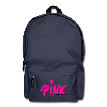Pink Empowerment - Rucksack - Navy - Vorne