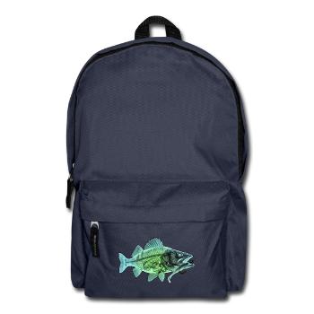 Röntgen Zander - Rucksack - Navy - Vorne