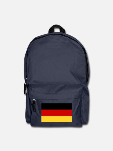 Deutsche Flagge - Rucksack - Navy