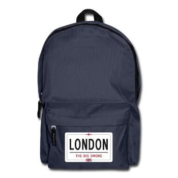 Panneau de nom de lieu de Londres - Sac à dos - bleu marine - Devant