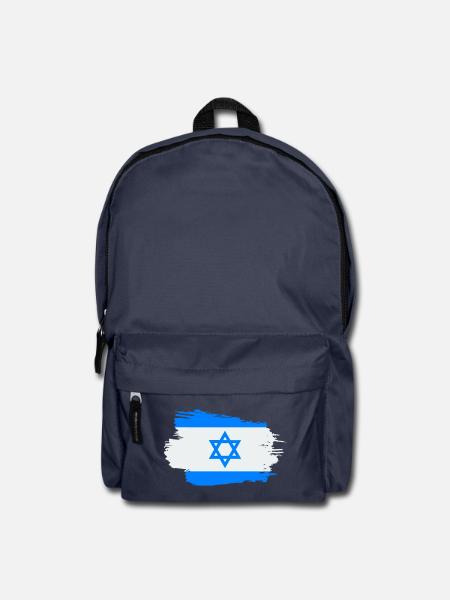 Israel Flagge Fahne Israel Jerusalem Davidstern - Rucksack - Navy