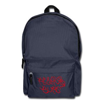 Regensburger Souvenir für Regensburg Fans - Rucksack - Navy - Vorne