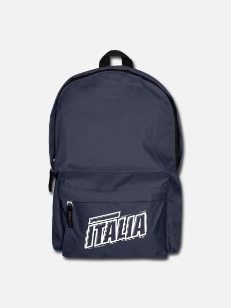 Italia Italienische Bold Typografie - Rucksack - Navy