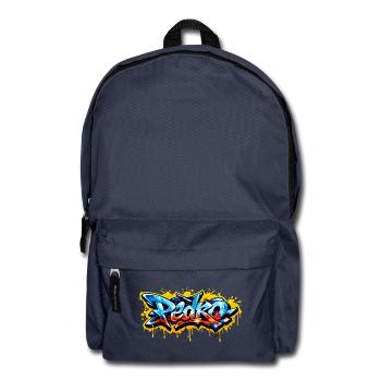 PEDRO GRAFFITI NAME FOR PERFECT GIFT PRINTABLE - Backpack - navy - Front