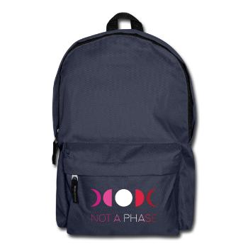 LGBTQ Pride Month - Keine Phase - Lesbisch - Rucksack - Navy - Vorne