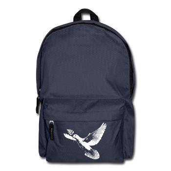 White dove of peace - Backpack - navy - Front