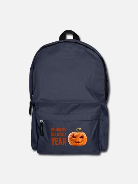 Halloween Pumpkin 365 Days a Year - Rucksack - Navy