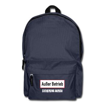 Sicherung durch - Rucksack - Navy - Vorne
