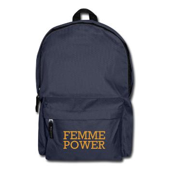femme Power - Woman - Women - Women's Power - Women - Backpack - navy - Front