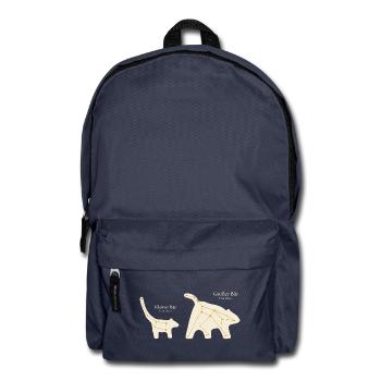 Großer Bär und kleiner Bär Sternbilder - Rucksack - Navy - Vorne