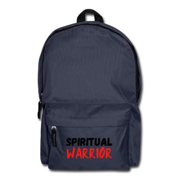 Spiritual Warrior (zen spiritualité) - Sac à dos - bleu marine - Devant
