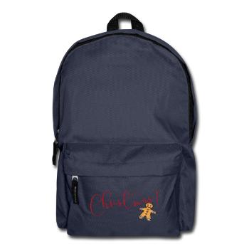 Christmas gingerbread - Backpack - navy - Front