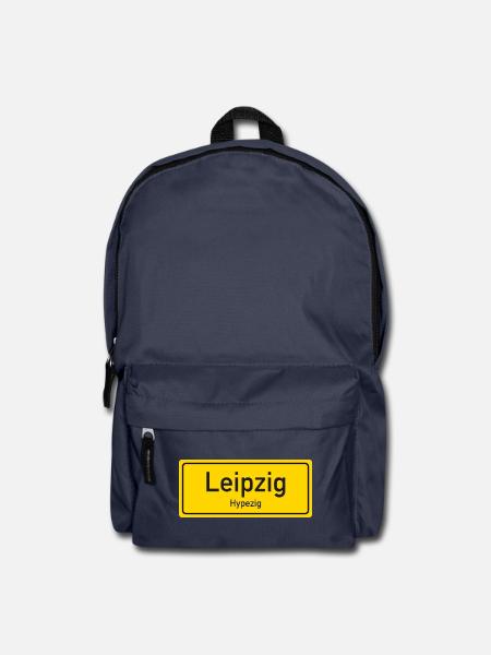 Leipzig Ortsname Deutschland - Rucksack - Navy