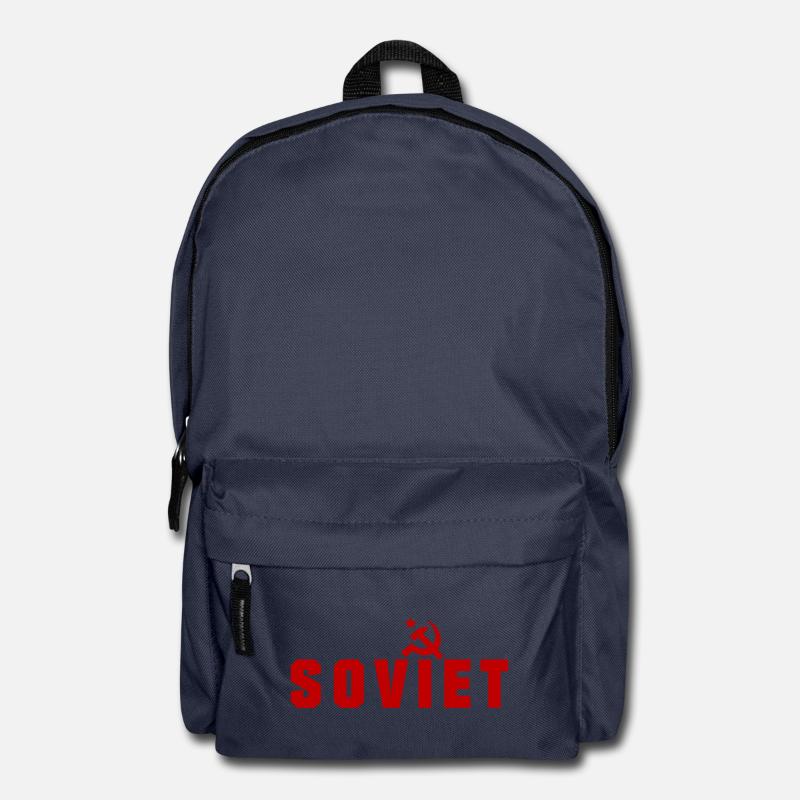 Soviet - Russia - Backpack - navy