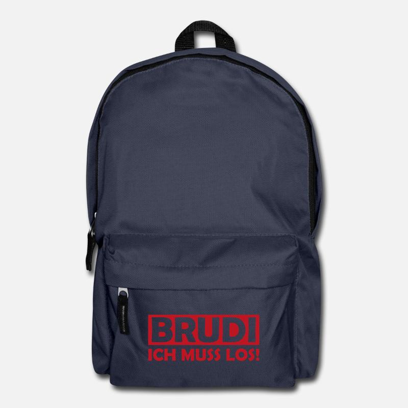 BRUDI Ich Muss Los - Rucksack - Navy