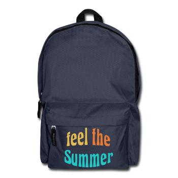 Feel the Summer - Backpack - navy - Front