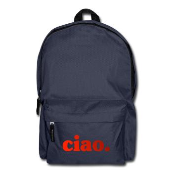 Ciao Italien - Rucksack - Navy - Vorne