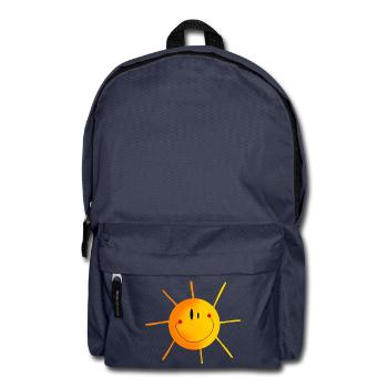 sonne - Rucksack - Navy - Vorne
