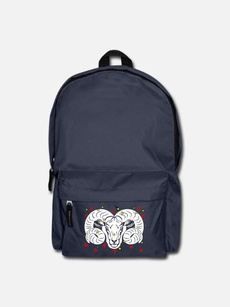 Widder-Farbe - Rucksack - Navy