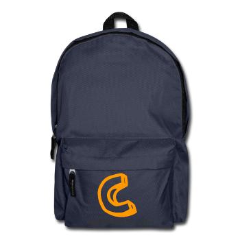Christopher kann das Abstrakter Kaugummi-Print - Rucksack - Navy - Vorne