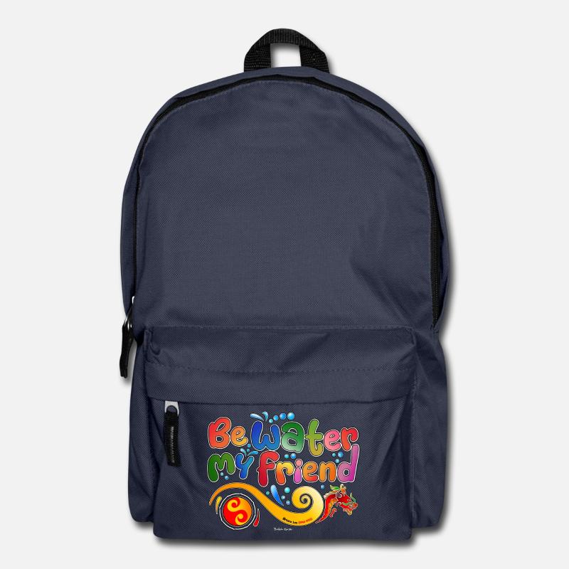Hommage an Bruce Lee - Rucksack - Navy