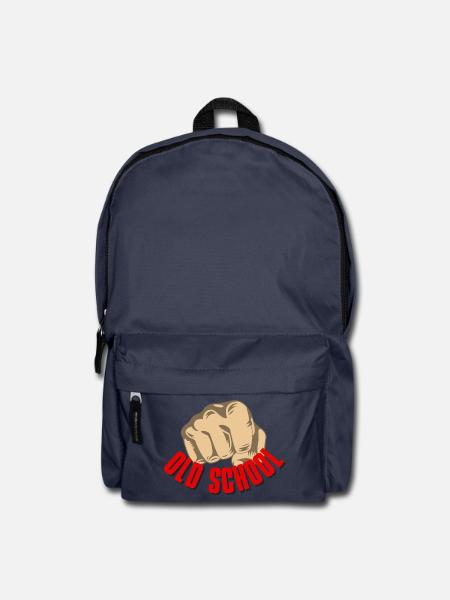Oldschool Faust - Rucksack - Navy