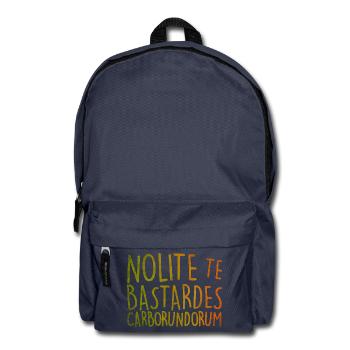 Nolite Te Bastardes Carborundorum - Backpack - navy - Front