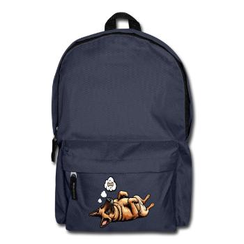 Malinois Belgian Shepherd Malinois Owner - Backpack - navy - Front