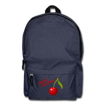 cherry christmas - Rucksack - Navy - Vorne