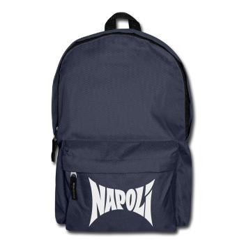 Napoli Typografie Design - Rucksack - Navy - Vorne