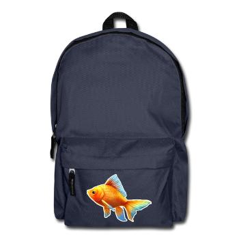 Goldfisch Nr.2 - Rucksack - Navy - Vorne