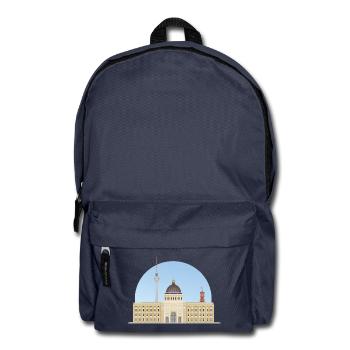 Berliner Schloss (aka Humboldtforum) - Rucksack - Navy - Vorne