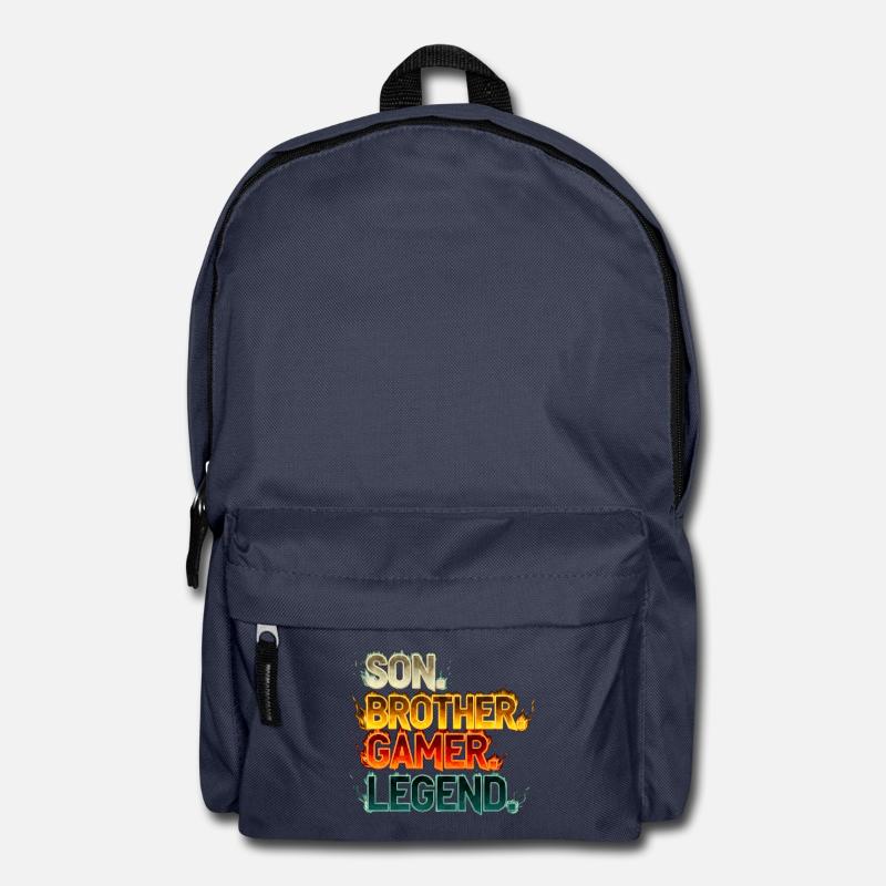 Gaming Garçons 8-16 Ans Cadeau d’Anniversaire Drôle - Sac à dos - bleu marine