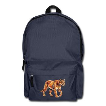 Poly Stil Löwin - Rucksack - Navy - Vorne
