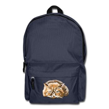 Persian cat cat - Backpack - navy - Front