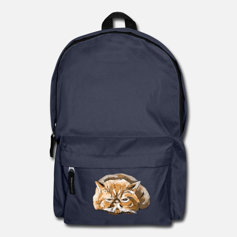 Perserkatze Katze - Rucksack - Navy