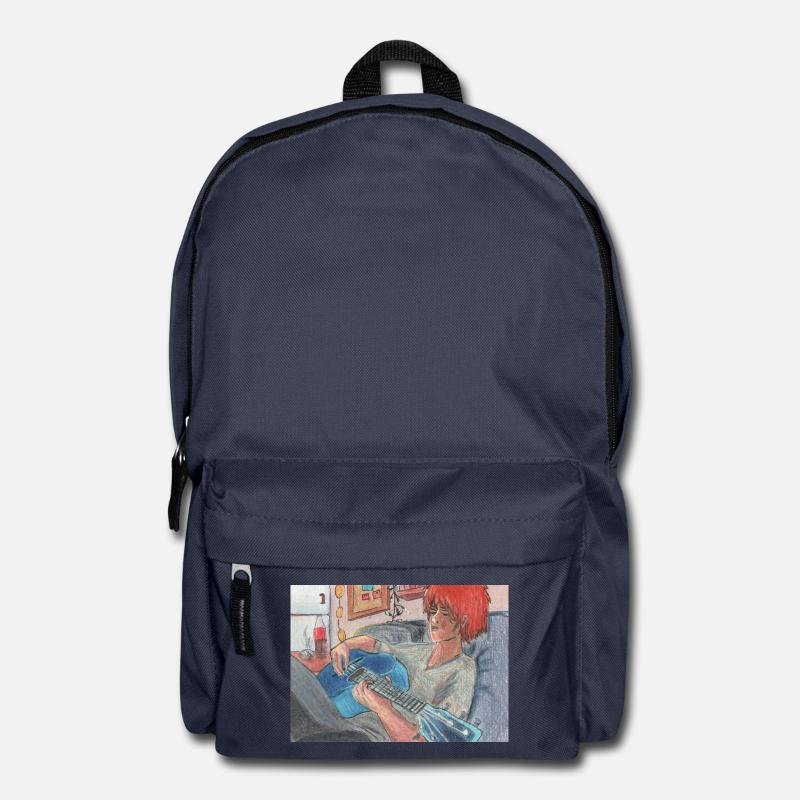 Blaue Gitarre - Rucksack - Navy