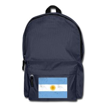 Flag of Argentina – Symbol of Pride and Freedom - Backpack - navy - Front