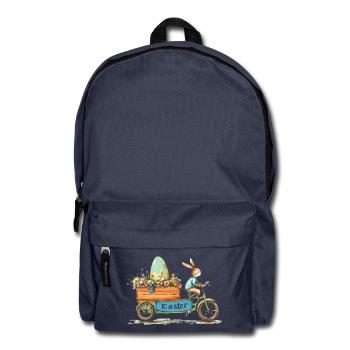 Funny Easter Bunny Cool Easter Bunny - Backpack - navy - Front