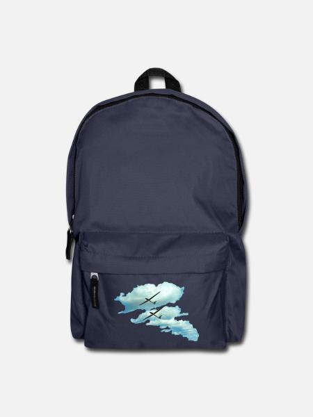 Wolkenstraße Segelflieger Segelflugzeug Geschenk - Rucksack - Navy