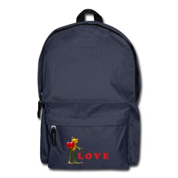Love Seeds with Colorful Seeds - Backpack - navy - Front