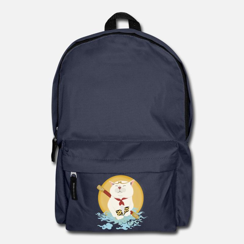 Guerriers chats - Sac à dos - bleu marine