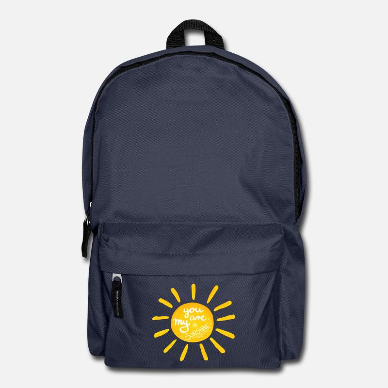 Sunshine; Sonne - Rucksack - Navy