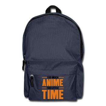 Anime Statement Asiatisch Japanisch Nerdy Manga - Rucksack - Navy - Vorne