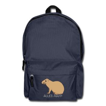 Alles Aguti - Rucksack - Navy - Vorne