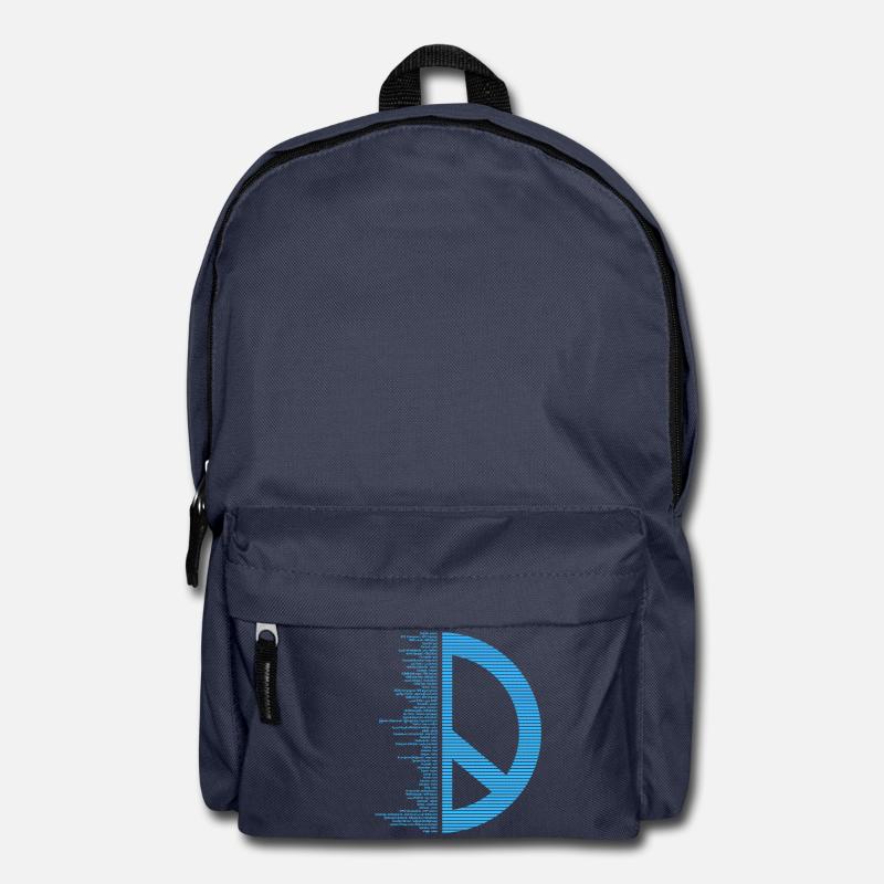 Pacifica - Paix - Sac à dos - bleu marine